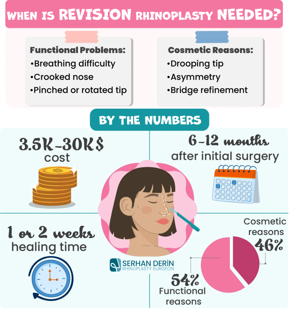 Revision rhinoplasty Dr. Serhan Derin